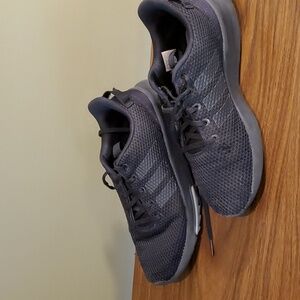 Men's  Size 8 Adidas Cloudform Racer TR Black Shoes Sneakers Running